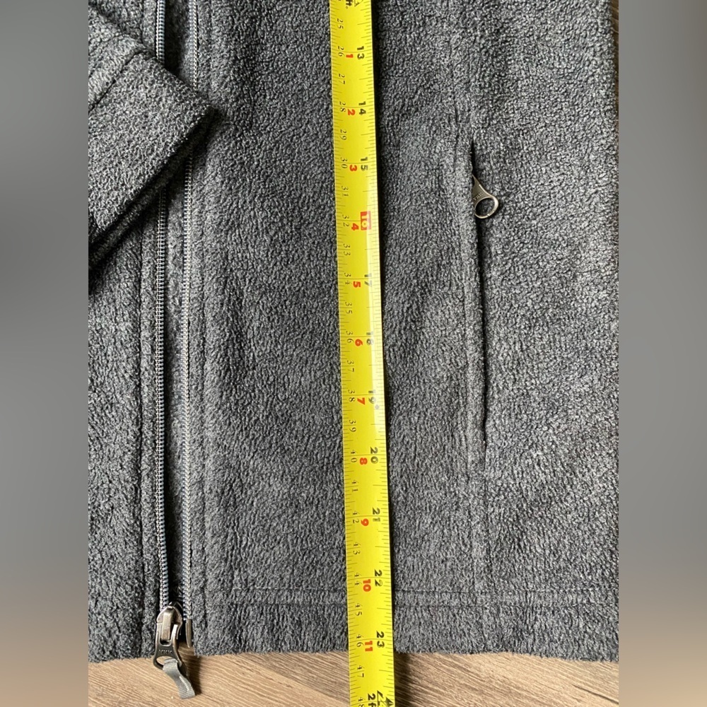 Columbia Charcoal Boys Fleece Jacket Size M 10-12 - Picture 3 of 7